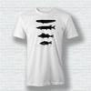 Spinning Fishing Fitness T-Shirt For Men Women Predator Fish Catfish Pike Zander Bass Print T Shirt Men Brand Clothing