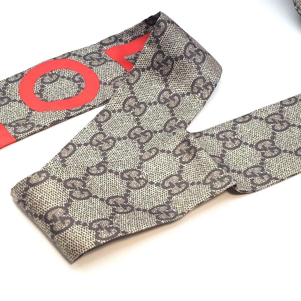 Б/у Шарф-бант Gucci GG Supreme
