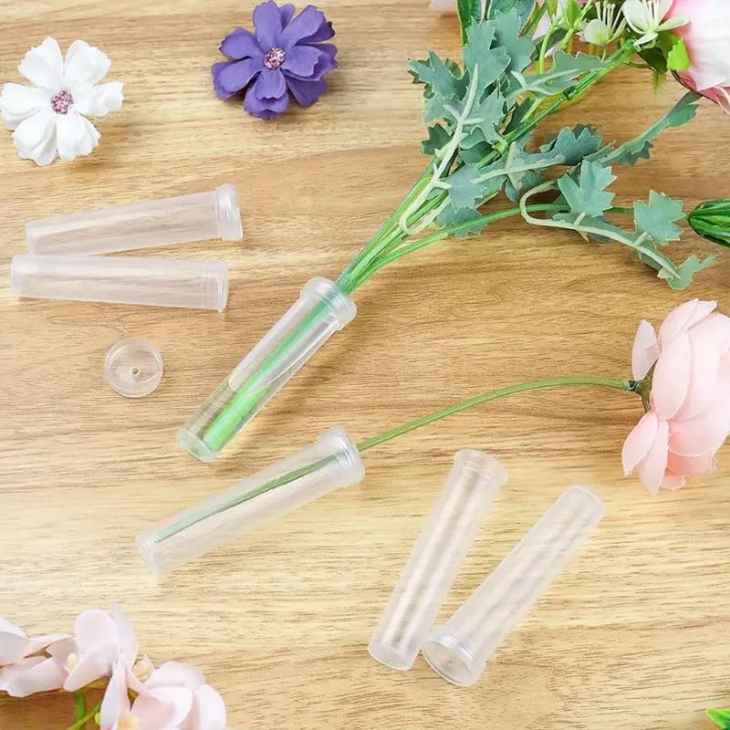 100PC Mini Flower Vases Floral Vials for Flower Arrangements