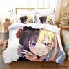 Marin Kitagawa Bedding Set Single Twin Full Queen King Size Bed Set Adult Kid Bedroom Duvetcover Sets Anime Parure de lit