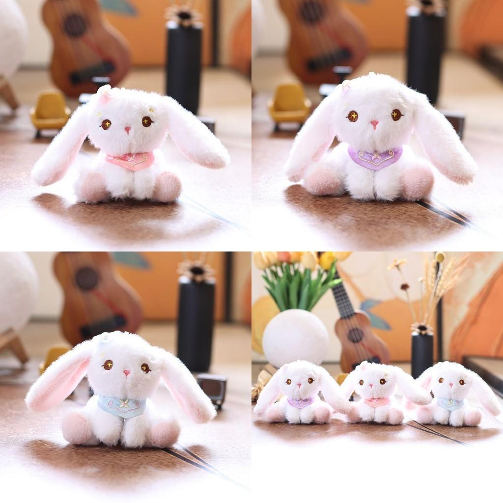 Плюшевый брелок-кролик, ультрамягкая мягкая игрушка 14 см, подвеска для сумки, подарок для детей и подростков