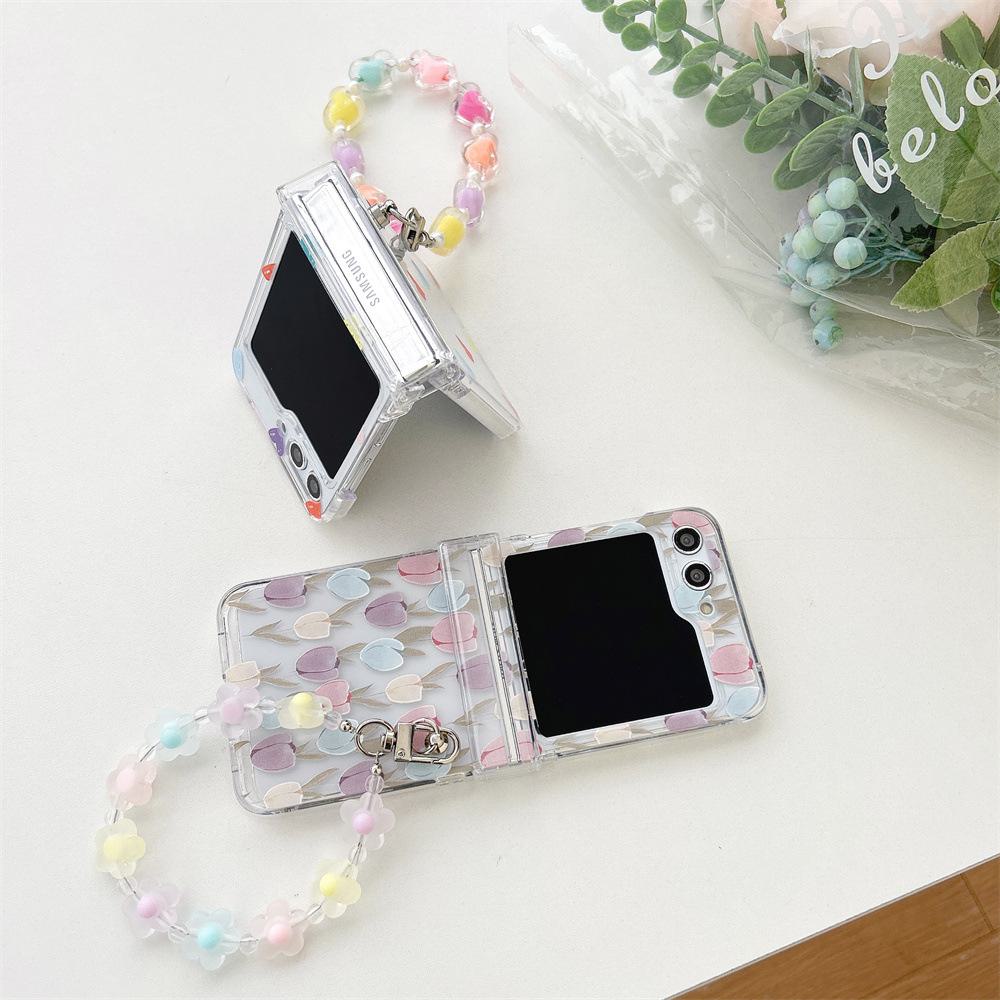 Браслет Happy Tulip для Samsung zFilp 3/4 и zFilp 6/5 Складные чехлы для телефонов