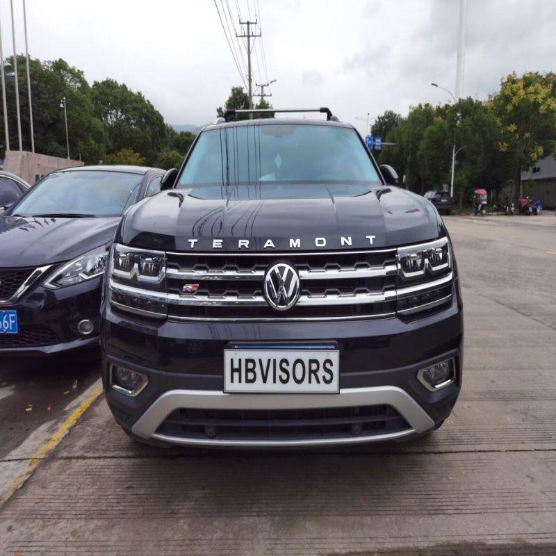 Volkswagen Teramont 6-Piece Stainless Steel Window Rain Guards & Deflectors