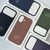 Phone Case IPhone 17 Pro Max Air 16 Magnetic Fabric Woven Protective Cover Slim Hard Shell