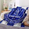 1PC Everton F.C Patterned Flannel Blanket Suitable For All Seasons for Home Decor Warmth and Comfort Gifts Holiday Present