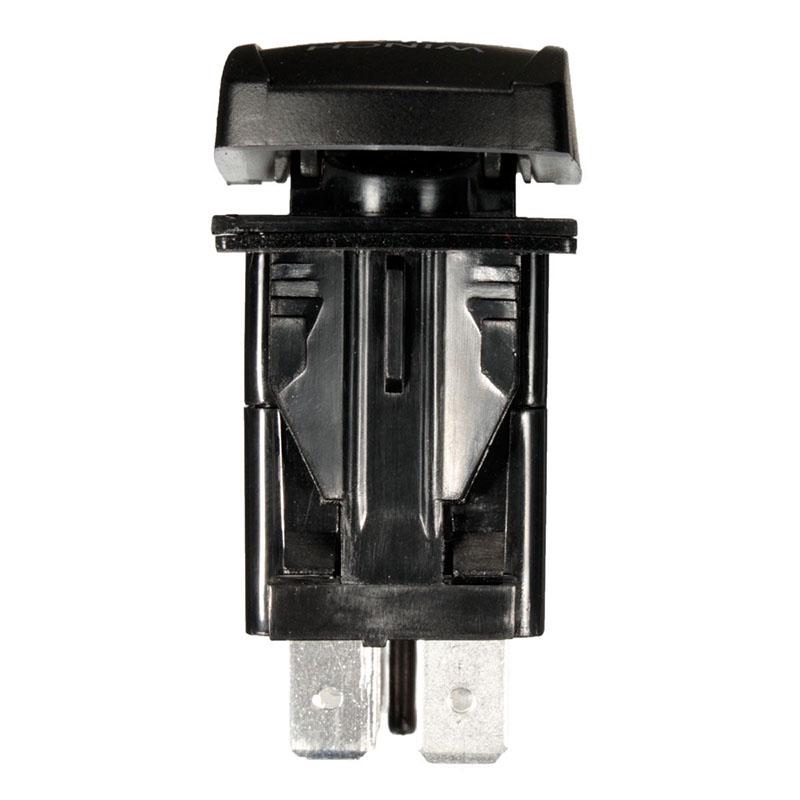 7-контактный синий светодиодный лазерный кулисный переключатель мгновенного действия ЛЕБЕДКА ВХОД/ВЫКЛ ВКЛ-ВЫКЛ-ВКЛ 20А