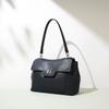 Новая сумка через плечо 2025 года, нишевый дизайн высокого класса, женская кожаная сумка, простая модная сумка для поездок на работу, вместительная сумка