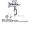 Meat Grinder Stainless Steel Blade Manual Mincer 3-in-1 Sausage Maker Low Noise Operation Kitchen Meat Grinder