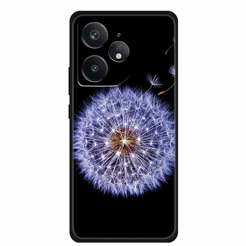 Чехол для телефона Realme Neo 7 Задняя крышка Чехол Ударопрочный Черный Силикон Мягкий Funda Для Realme Neo7 5G Чехол Coque Ударопрочный Capas