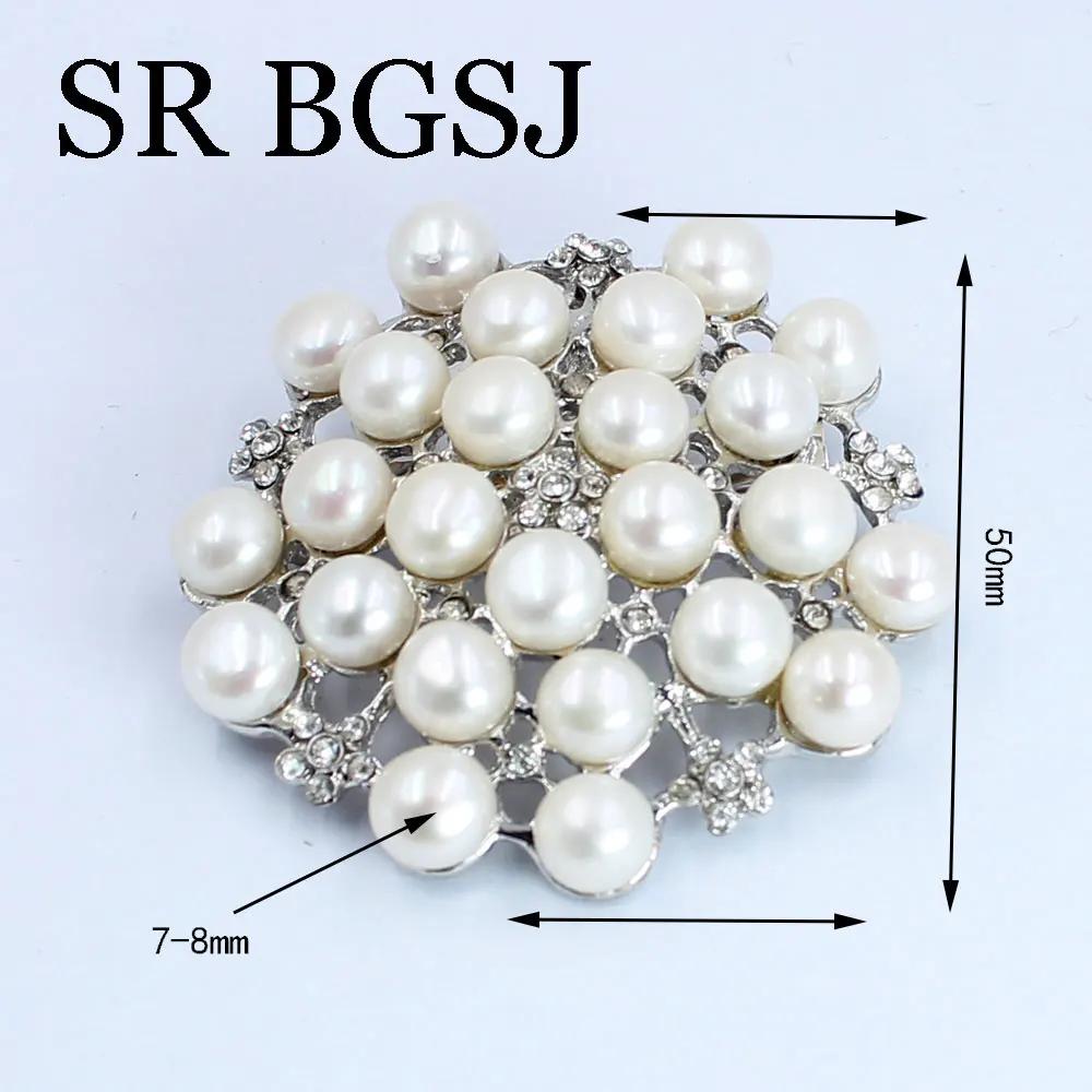 Роскошные украшения 100% Натуральный пресноводный жемчуг Свадебное микроинкрустированное цирконом Пальто Женские аксессуары на все случаи жизни Брошь-булавка