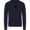 Logo Flocked Crewneck Knitted Jumper EM00051-5AF12177-UB109
