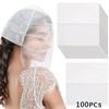 Non Woven Fabric Makeup Hood Disposable Beauty Makeup Protective Hoods Face Makeup Protector Hood