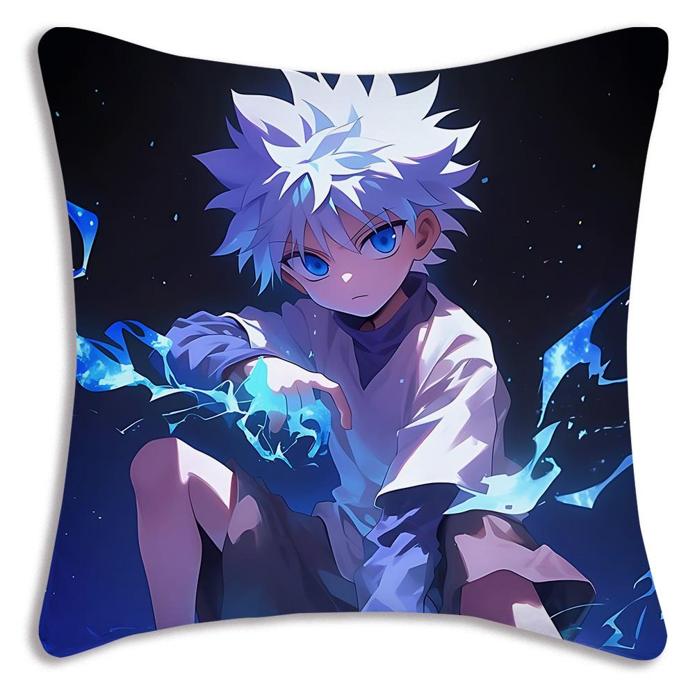 Аниме Для h-Hunter X HunterS Наволочки Мультяшные Диван Декоративные Домашние Двусторонние Печать Короткий Плюш Милая Наволочка