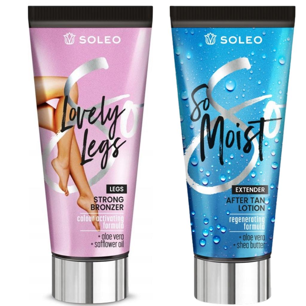 Soleo Lovely Legs + So Moist After Sun Free
