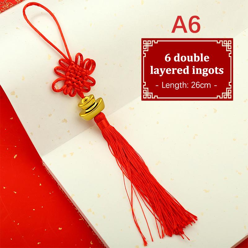 1 шт. 2026 Китайский Новый год Красное украшение Подвесное украшение Для торгового центра Дома Год Лошади Праздник Весны Подвеска