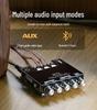 2.1-канальная цифровая плата усилителя с Bluetooth, функциями регулировки высоких/низких частот, супербаса и высокой мощностью для сабвуферов и автомобильных аудиосистем.