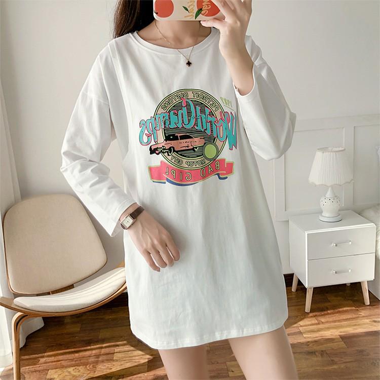 Топ для кормящих с длинным рукавом для беременных - Стильная весенне-осенняя одежда для мам в послеродовой период и кормящих грудью