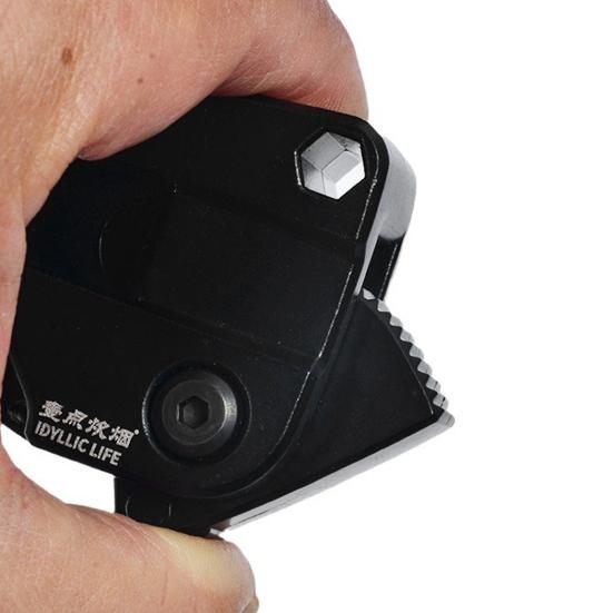 Rope Tensioner Self-locking Regulator Rustproof Lightweight Portable Strong Load-Bearing Ergonomic Quick Fix Buckle Cord Adjuster