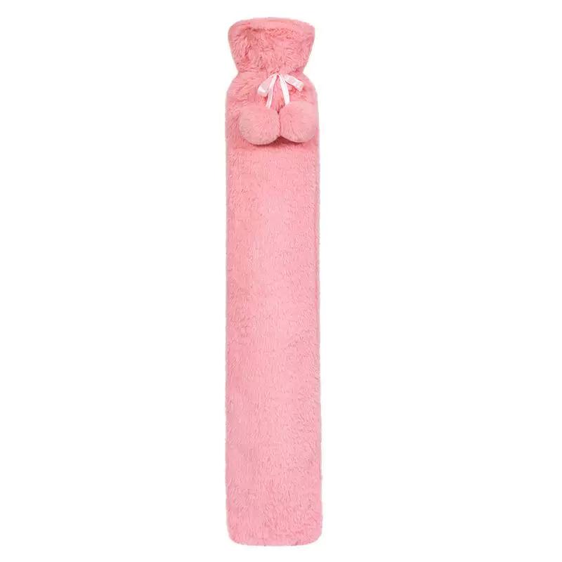 Extra-Long Water-Filled Hot Water Bottle, Explosion-Proof, Large Size, Warming Bed and Quilt, Magic Tool for Girls' Stomachs