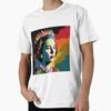 The Queen Pop Art Style Designed And Sold By Infinitearte Vintage Top For Everyday Wear Streetwear Casual Soft Versatile