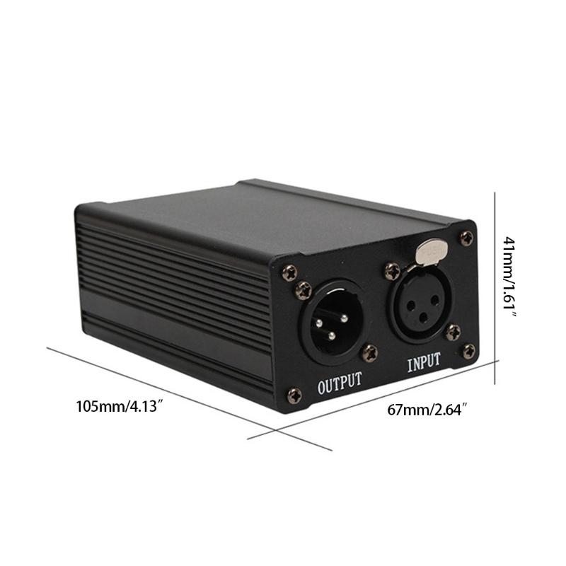 Многоцелевой конденсаторный микрофон GAZ-PS02 Professional 48V Power для стерео USB звуковой карты