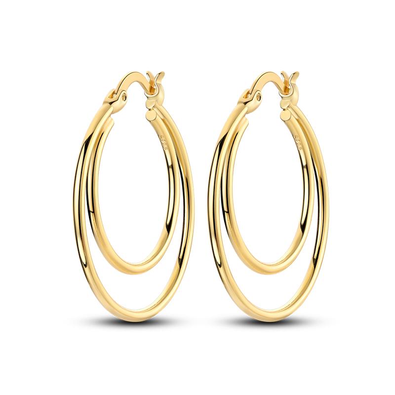 Классические серьги 925 пробы, серебряные звезды, луны, жемчуг, пчелы, золотые серьги-кольца для женщин, помолвка, день рождения, ювелирные украшения Proluxe, подарок