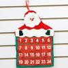 Lobby Decorations  Non-woven Fabric Santa Claus Countdown Xmas Decor  Christmas Advent Calendar
