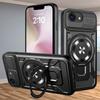 Чехол для iPhone 16e Armor Магнитное кольцо-подставка Чехлы для телефона для i Phone 16e 16 e e16 iPhone16e 6,1" Задняя крышка-подставка Fundas