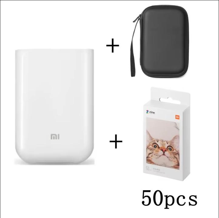 Xiaomi mijia AR Printer 300dpi Portable Photo Mini Pocket With Share 500mAh Picture Printer Pocket Printer Work With Mihome APP