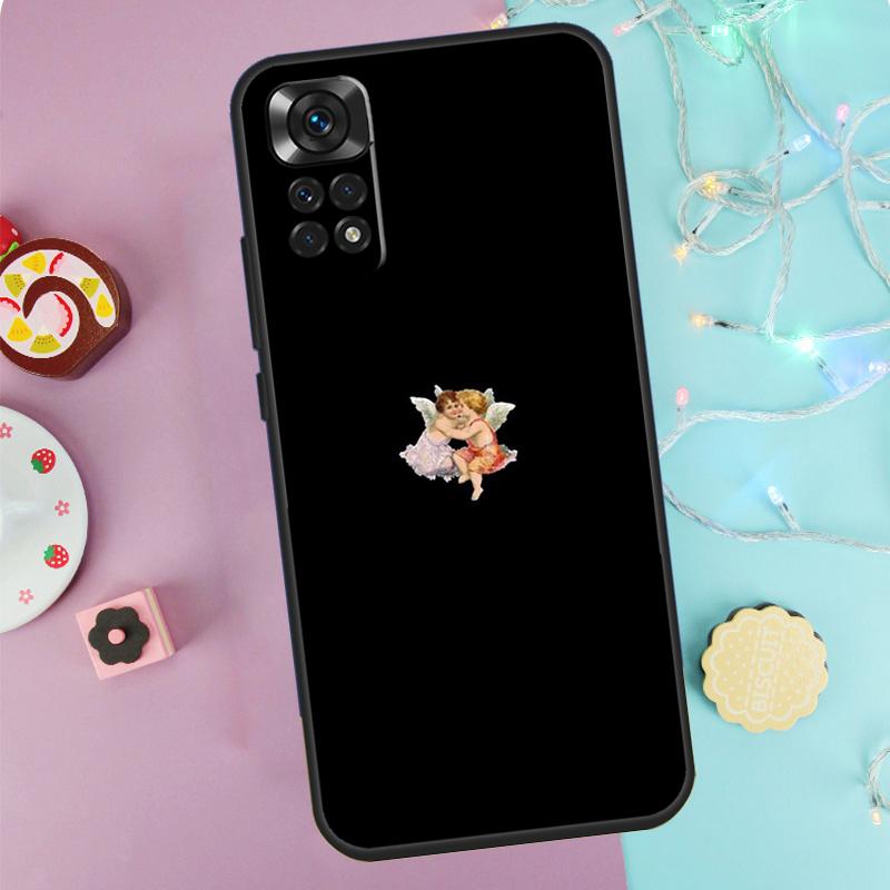 Эстетичный чехол «Ангел эпохи Возрождения» для Xiaomi Redmi Note 9 10 11 12 13 14 Pro 9S 10S 11S 12S Redmi 14C 10C 12C 13C