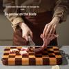 COOKER KING Wenge & Rubberwood Chessboard Cutting Board