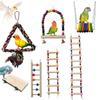 Birds Toy Pet Bird Parrot Cage Hut Nest Bird Toy Hammock Swing Toy Hanging Toy