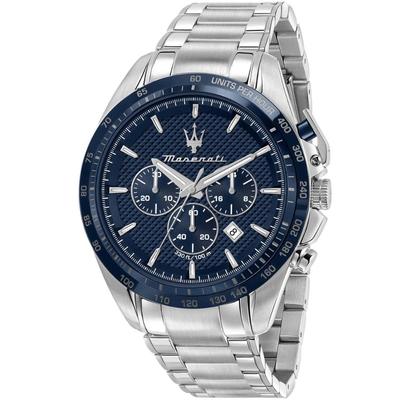 R8873612043 Мужские часы Traguardo Chronograph с синим циферблатом