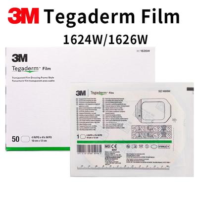 3M Tegaderm 1624W/1626W Прозрачная пленочная повязка Послеоперационные адгезивные пластыри Защита для душа или внутривенного катетера Татуировка 6x7/10x12см