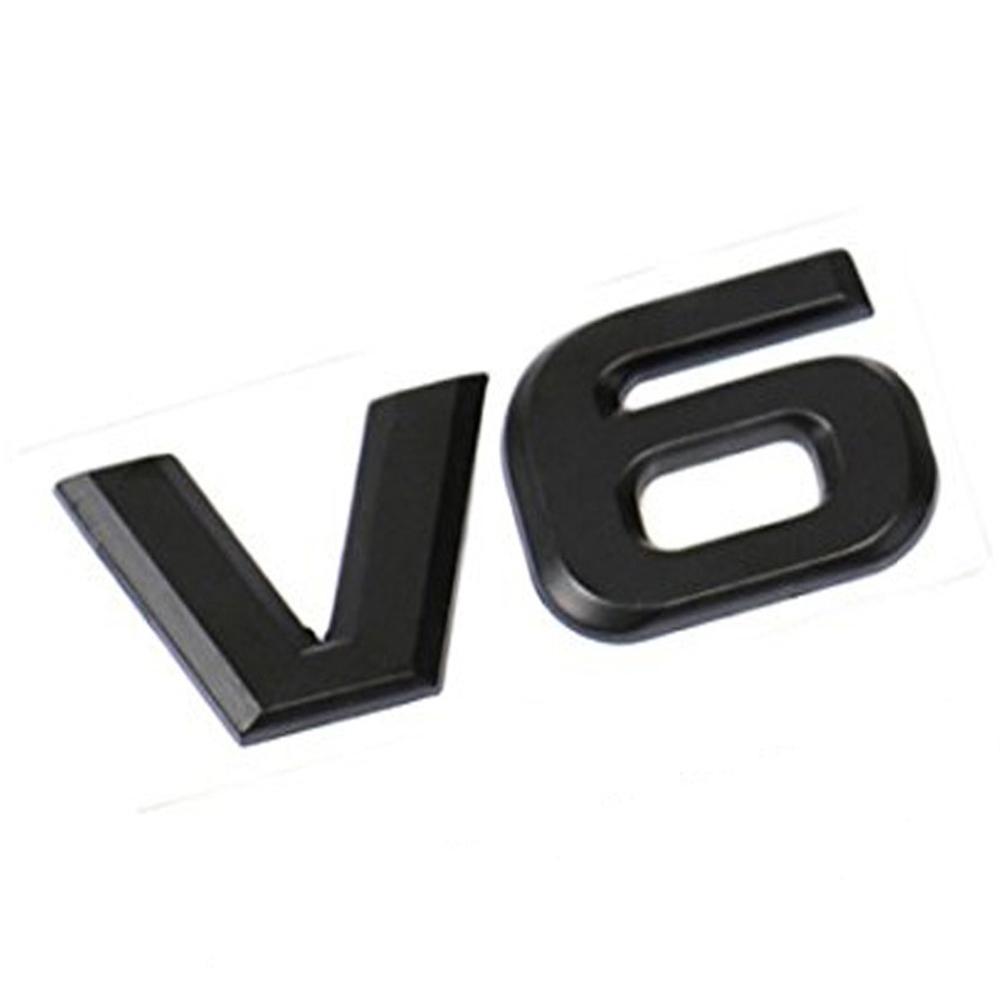 DSYCAR 1 шт. модный 3D металлический V6 дисплей двигателя автомобиля наклейка эмблема значок для автомобилей декоративные аксессуары