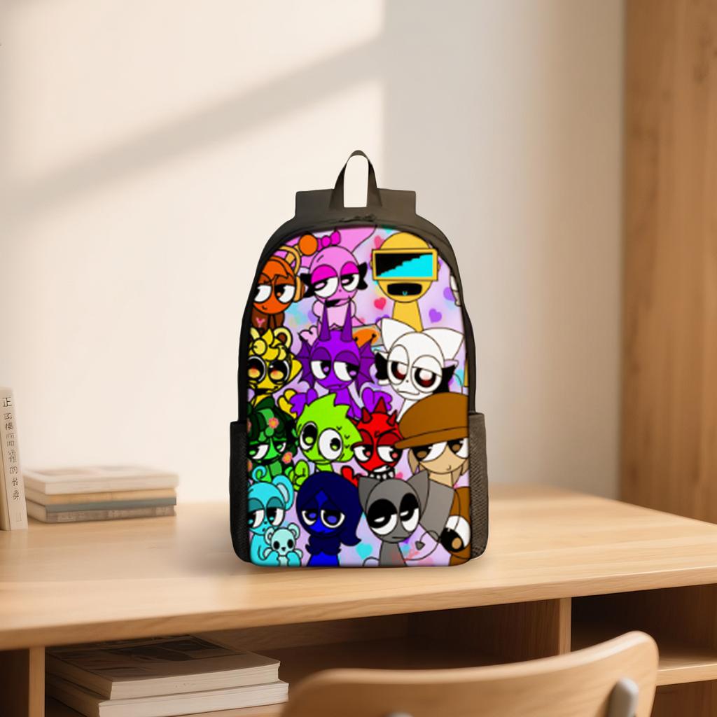 Anime Peripheral Printed Backpack, Personalized Backpack Storage Bag,1pc,