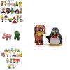 Toy Story 4 Fan-favorite Characters Mini Figures Set Of 17 For Decoration And Play