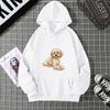 Men's and Women's Plus Size Printed Top, Loose Casual, Soft, Comfortable and Breathable, Outdoor Sports Loose Pullover Hoodie