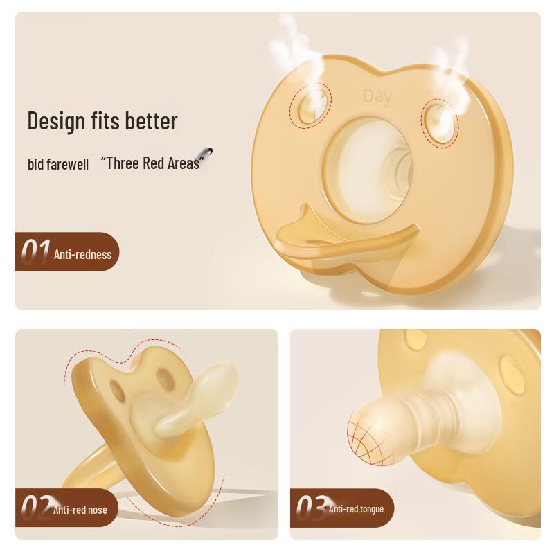 Силиконовая пустышка Goole Kids против колик для младенцев (2-Pack)