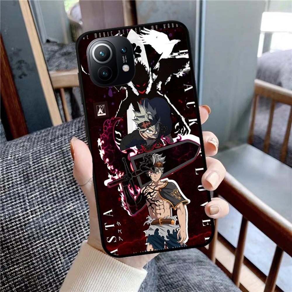 Чехол для телефона Black Clover для Xiaomi Mi 5X 8 9 10 11 12 Lite Pro 10T PocoX3pro PocoM3 Note 10 Pro Lite