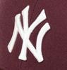 47 Бейсболка Snapback MVP New York Yankees Темно-бордовая