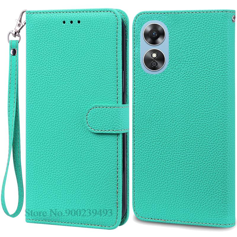 Для OPPO A17 чехол силиконовый кошелек кожаный флип-чехол для OPPO A17 чехол для телефона OPPO A17K OPPOA17 A 17 защитный чехол Coque Fundas