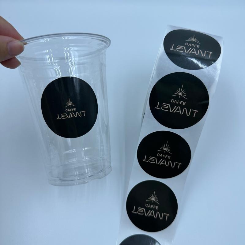 Personalized 3ml 5ml Perfume Bottle Cosmetic Jar Essential Oil Vial Sample Container Mini Glass Travel Accessory Roll Stickers