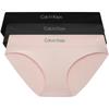 Ck High Elastic Ribbed Sexy Bikini Underwear Three-Pack Women Underwear QP3367O