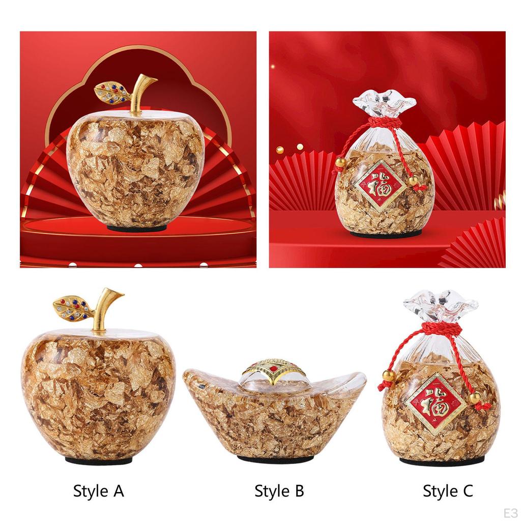 Настольная фигурка богатства, удача, фэн-шуй, статуя бассейна с сокровищами, скульптура процветания для