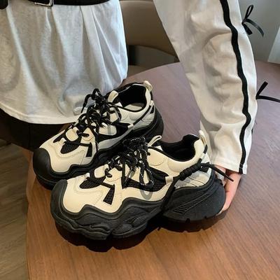 Большие размеры 35-40, разноцветные женские кроссовки на платформе, обувь для активного отдыха для женщин, модная женская обувь, дизайнерские женские вулканизированные