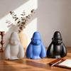 Yousheng Gorilla Ornament Vinyl Modern Art Living Room Ornament Artistic Flavor Home Decor Children Room Desktop Decoration