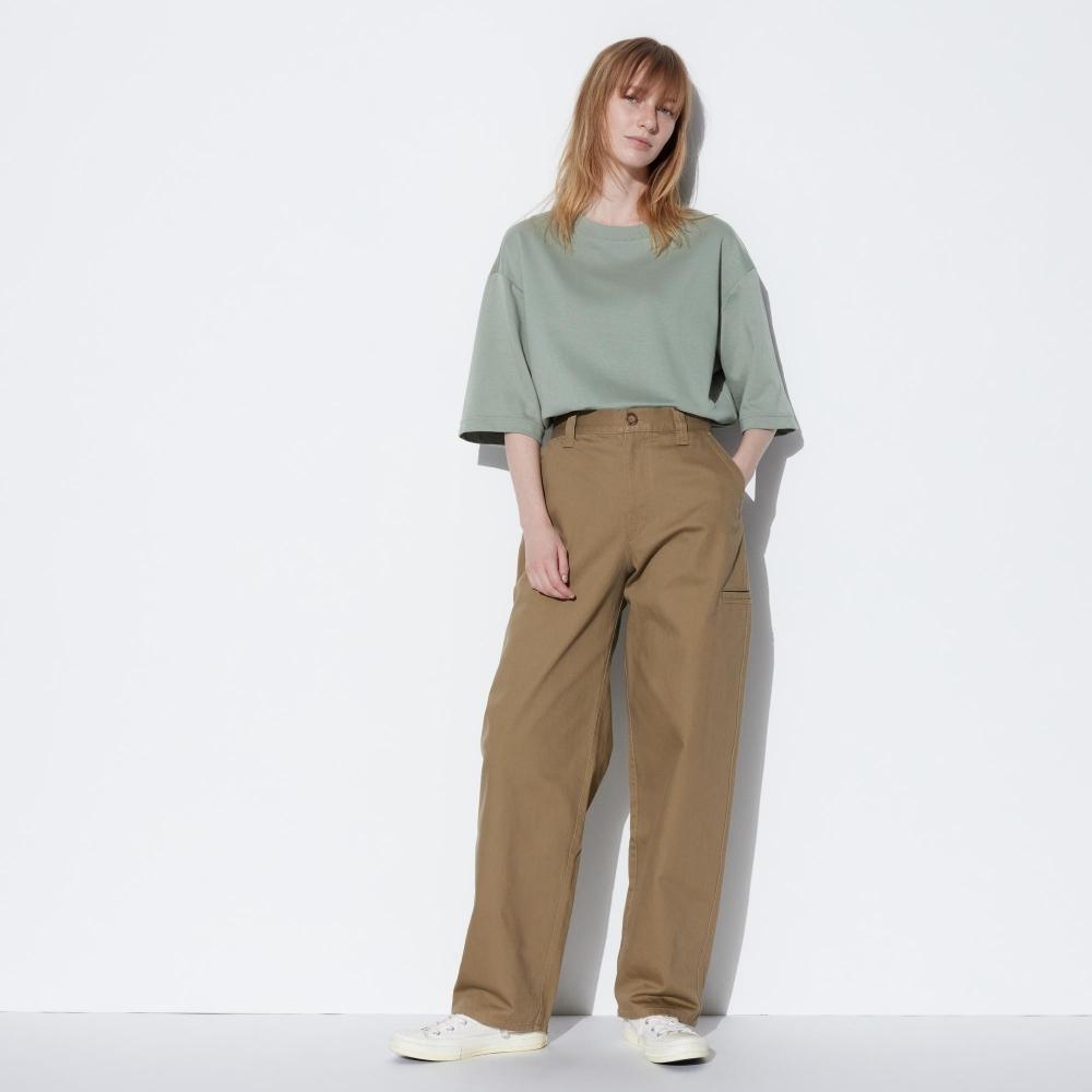 Uniqlo Футболка Japan Air Rhythm Cotton Oversize с рукавами 5 минут 