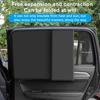 Car Side Window Sun Shade Magnetic Protect from Heat UV Rays Foldable Privacy Covers for Safe Driving