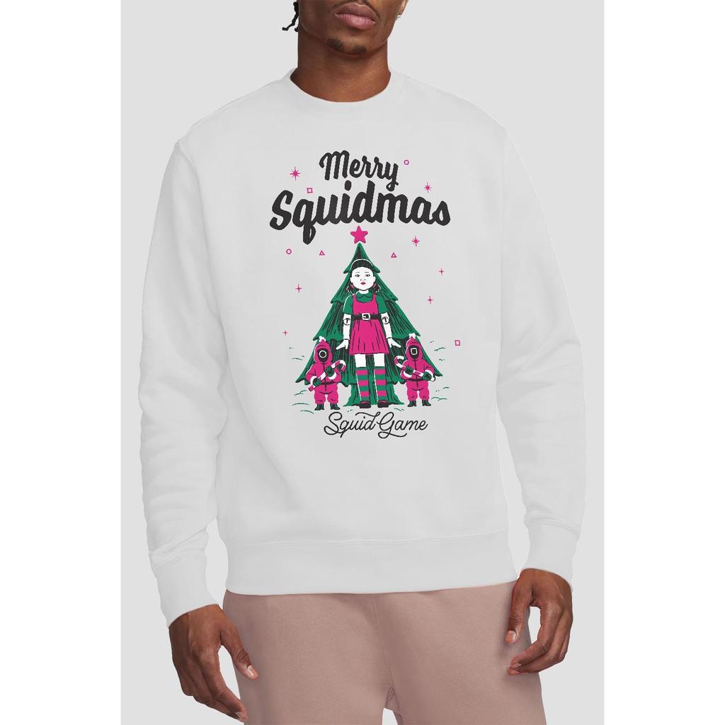 Squid Game Unisex Adult Merry Squidmas Sweatshirt